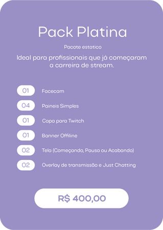 ✦ PACK PLATINA ✦