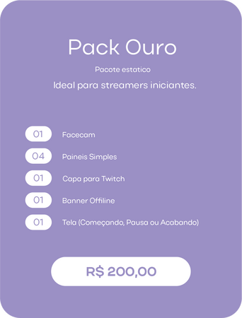 ✦ PACK OURO ✦